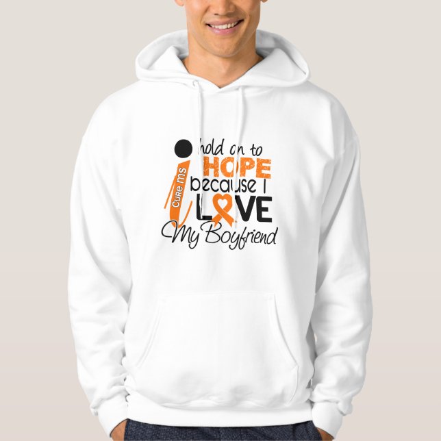 Sudadera Esperanza de mi ms de la esclerosis múltiple del (Anverso)