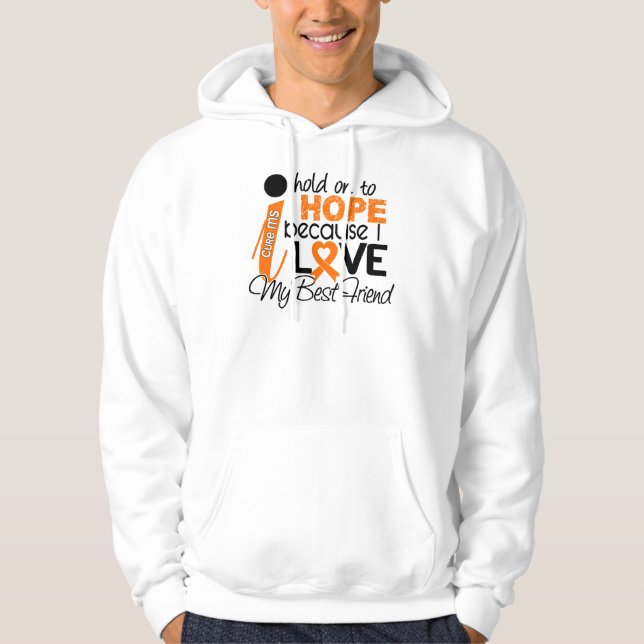 Sudadera Esperanza de mi ms de la esclerosis múltiple del (Anverso)
