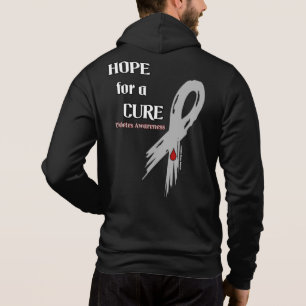 Sudadera Esperanza de una cinta de opciones para la cura y 