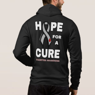 Sudadera Esperanza De Una Cura... Diabetes