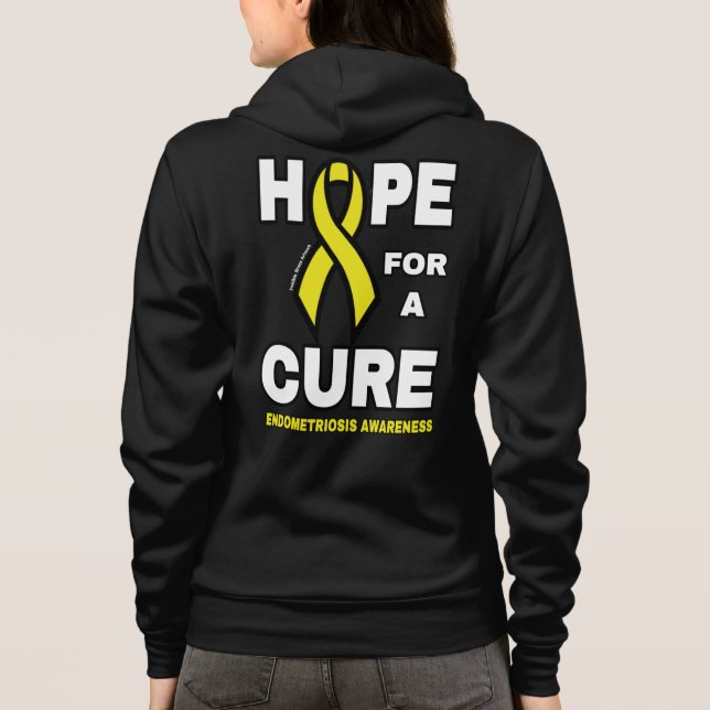 Sudadera Esperanza De Una Cura... Endometriosis (Reverso)