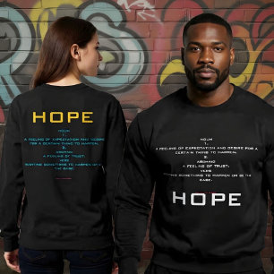 Sudadera Esperanza definida