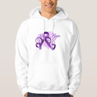 Sudadera Esperanza floral de la cinta - la enfermedad de