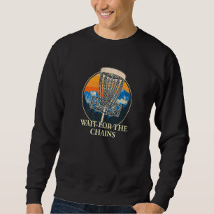 Sudadera Espere A Que El Hobby Golfer Pastime Del Disco De