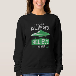 Sudadera Espero que los extranjeros crean en mí