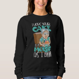 Sudadera Espero Que Tu Pastel Esté Tan Monista Como Yo Soy