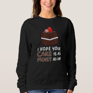 Sudadera Espero Que Tu Pastel Sea Tan Monista Como Sarcásti