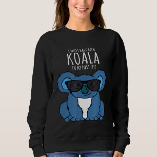 Sudadera Espíritu Animal Sunglass Koala En Mi Vida Pasada