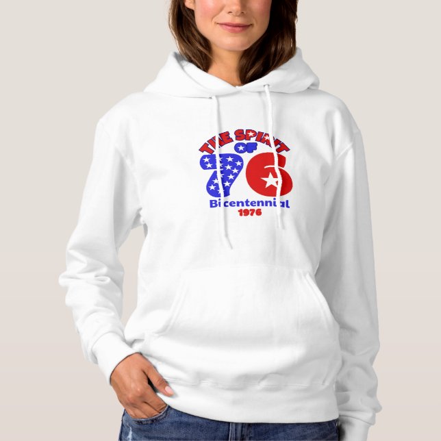 SUDADERA ESPÍRITU DE 76: BICENTENARIO 1976 (Anverso)