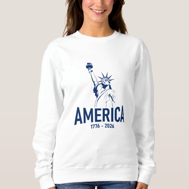 Sudadera Espíritu de libertad 1776-2026 (Anverso)
