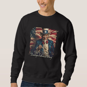 Sudadera Espíritu de Libertad en Rojo, Blanco y Azul