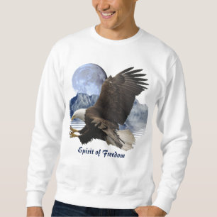 SUDADERA ESPÍRITU DE LIBERTAD LIBRE LIBERTAD LIBRE LIBERTAD