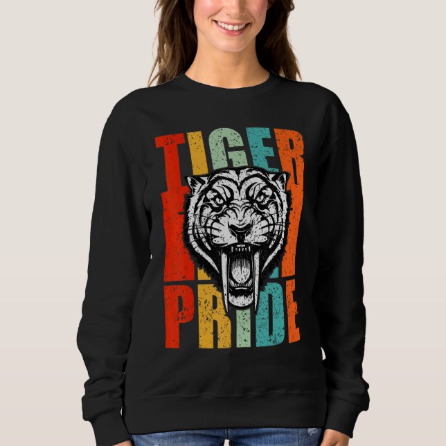 Sudadera Espíritu del equipo de fans de la escuela de los t (Anverso)