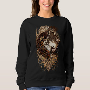 Sudadera Espíritu del Lobo El Observador Alma Alfa Lobo de