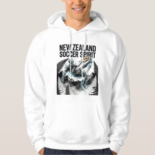 Sudadera Espíritu Fútbol Nueva Zelanda Esqueleto Delantero
