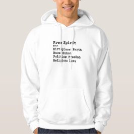 Sudadera Espíritu libre: Cadáveres de color claro