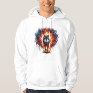 Sudadera "Espíritu salvaje: Caramelos de diseño de lobo mas
