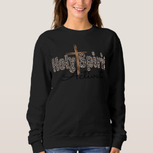 Sudadera Espíritu Santo activa Jes Cristianos Leopardo Occi