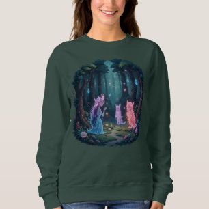Sudadera Espíritus del Bosque Encantado Cabaña Mágica Cotta