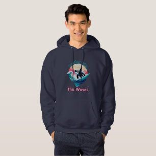 Sudadera Esplash alegre: Orca en aguas brillantes de Aqua