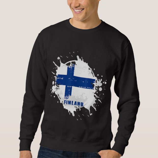 Sudadera Esplash de Finlandia (Anverso)