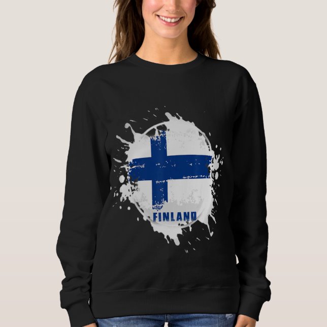 Sudadera Esplash de Finlandia (Anverso)