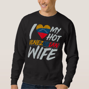 Sudadera Esposa Caracas Orgullo venezolano Venezuela