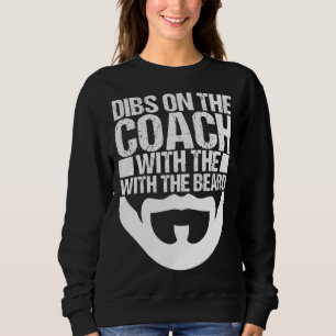 Sudadera Esposa de Entrenador de Béisbol Reclama al Entrena