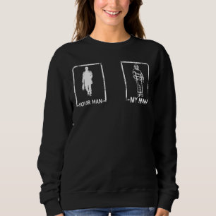 Sudadera Esposa De La Novia De Fuego Para Las Mujeres Bomba