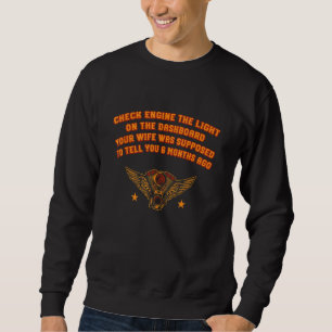 Sudadera Esposa De Revisión Del Motor Supuesto Decirte 6 Me