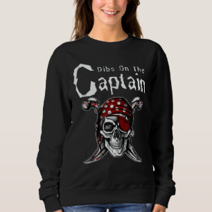 Sudadera Esposa del capitán tiene prioridad sobre la calave