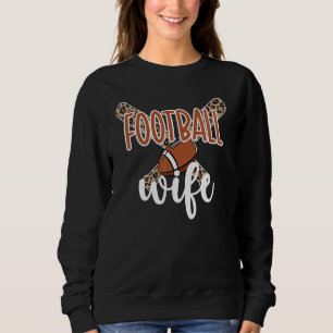 Sudadera Esposa del futbolista Orgullosa
