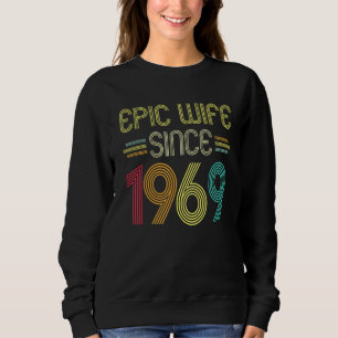 Sudadera Esposa épica desde 1969, su 53° aniversario Boda