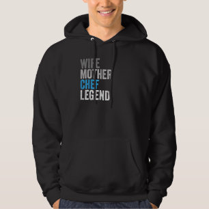 Sudadera Esposa Madre Chef Leyenda Funny Oficina de Ocupaci