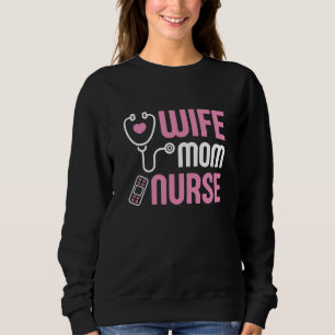 Sudadera Esposa Mamá Enfermera