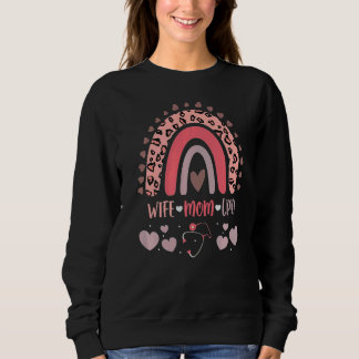 Sudadera Esposa Mamá vive fuerte como madre enfermera madre