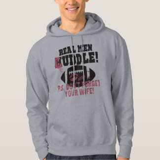 Sudadera Esposa real de la abrazo de los hombres