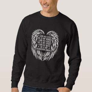 Sudadera Esposo Ángel Guardián Viuda Cita Viuda Esposa Mía
