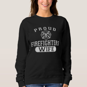 Sudadera Esposo Bombero Para Esposa Orgullosa Esposa de Bom