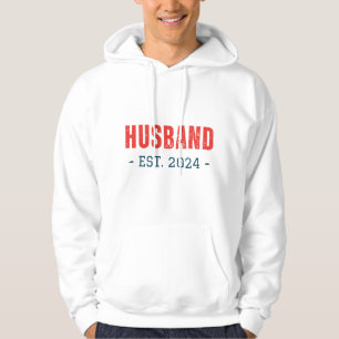 Sudadera Esposo De Pareja Casada Que Coincide Con Est. 2024