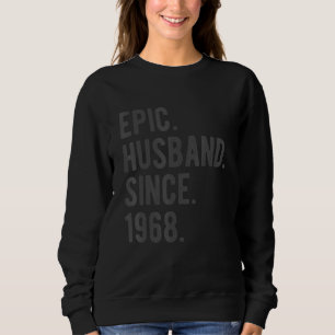Sudadera Esposo Epic Desde 1968 54 Aniversario Boda De