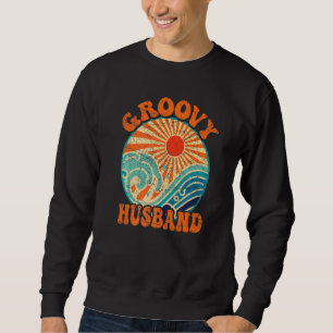 Sudadera Esposo Groovy masculino Estética Nostalgia 70s 197