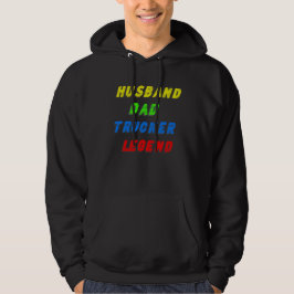 Sudadera esposo padre camionero leyenda T-Shirt Hoodie