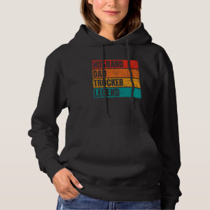 Sudadera Esposo Papá Camión Leyenda Esposo Hombres Papá Tru
