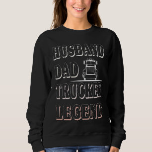 Sudadera Esposo Papá camionero Leyenda Hombres conductor p