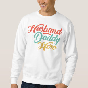 Sudadera Esposo, papi, héroe