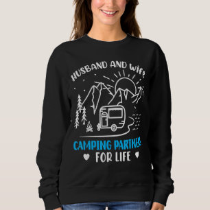 Sudadera Esposos y esposas Camping Partners para Camper Lif