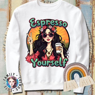 Sudadera Espresso Tu Propio Café Addicción De Café Café Caf