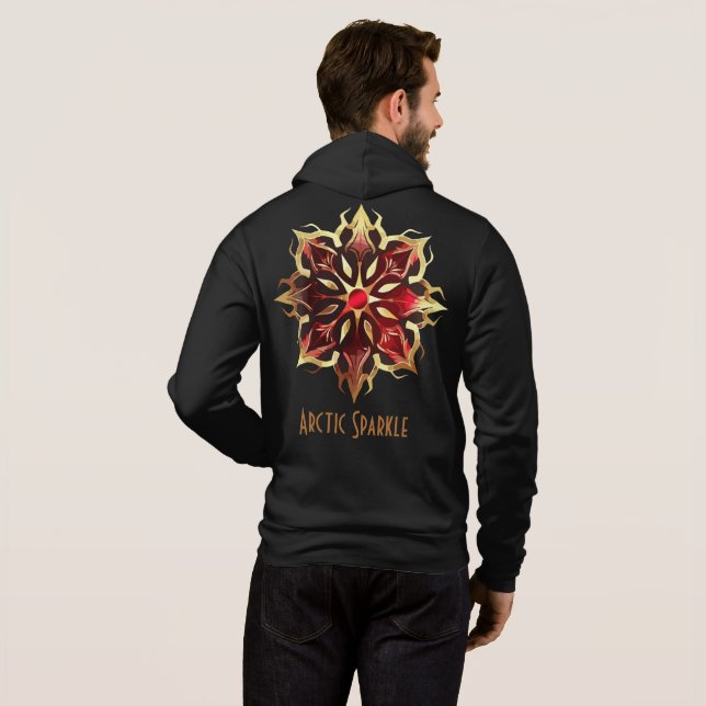 Sudadera Espuma ártica (Reverso completo)