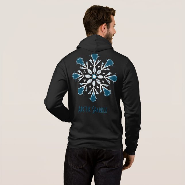 Sudadera Espuma ártica (Reverso completo)